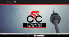 Desktop Screenshot of cyclingclub-duesseldorf.de